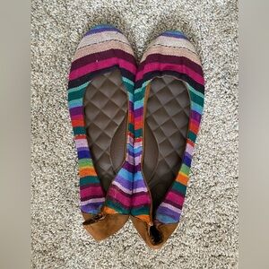 Accepting offers- Reef Women's Multicolor Striped Slip-On Flats